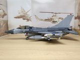 US F-16 Fighting Falcon Supersonic Multirole Fighter [MOC construction brick toy]