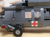 Sikorsky HH-60M Black Hawk US Army Medevac Helicopter [MOC construction brick toy]