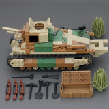 WW2 Japanese Type 89 I-Go medium tank [MOC construction brick toy]