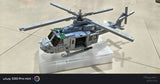 Bell UH-1Y Venom Medium Utility Helicopter - Blue [MOC construction brick toy]