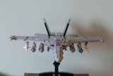 US EA-18G Growler electronic warfare aircraft VAQ-135 [MOC construction brick toy]