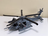 US MH-X Ghost Hawk Advanced Stealth Helicopter [MOC construction brick toy]