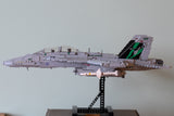 US EA-18G Growler electronic warfare aircraft VAQ-135 [MOC construction brick toy]