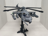 US MH-X Ghost Hawk Advanced Stealth Helicopter [MOC construction brick toy]