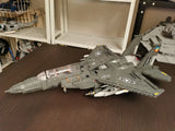 F-15E Strike Eagle fighter [MOC construction brick toy]