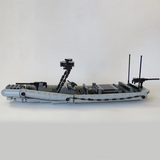 US Navy SEAL Special Ops 11M NSW RHIB Rigid Hull Inflatable Boat Ver.2 [MOC construction brick toy]