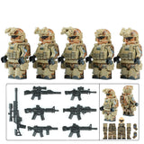 Desert Storm - US Navy Seals Soldier - [10] FIGURES -