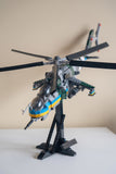 Mi-24V Hind E Ukrainian Helicopter Gunship [MOC construction brick toy]