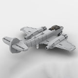 1:35 Gloster Meteor F Mk.4 Fighter [MOC construction brick toy]