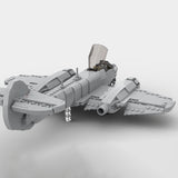 1:35 Gloster Meteor F Mk.4 Fighter [MOC construction brick toy]