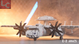 US E-2 Hawkeye early warning AEW aircraft [MOC construction brick toy]
