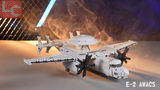 US E-2 Hawkeye early warning AEW aircraft [MOC construction brick toy]