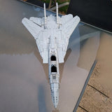 US Grumman F-14 Tomcat fighter - Large [MOC construction brick toy]