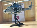 Bell UH-1Y Venom Medium Utility Helicopter - Blue [MOC construction brick toy]