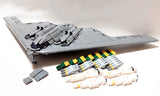 US Northrop B-2 Spirit Stealth bomber aircraft