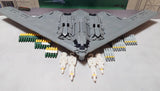 US Northrop B-2 Spirit Stealth bomber aircraft