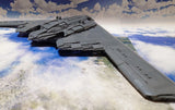 US Northrop B-2 Spirit Stealth bomber aircraft