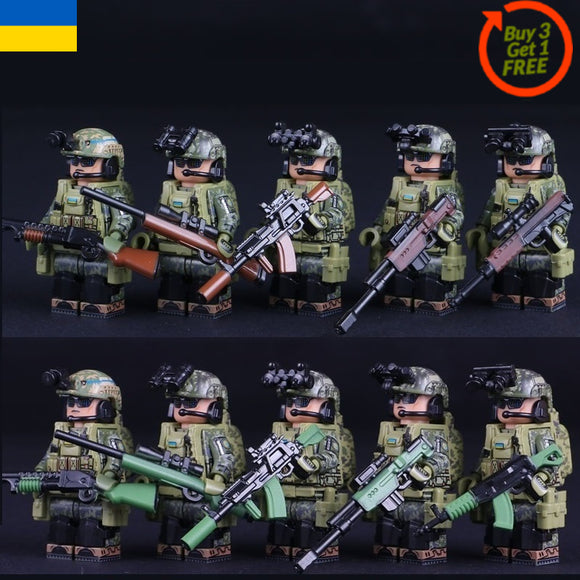 Russo-Ukrainian War - Ukrainian Special Force Soldier - [10] FIGURES -