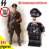 WW2 Nazi German Waffen-SS Untersturmführer Officer - [10] FIGURES -