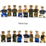 US Marines - Formal & Combat Uniform - [8] figures -