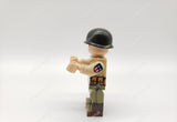 WW2 US 1st Special Operations Wing Rifleman soldier figures w/ M1 Garand -