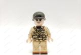 WW2 US 1st Special Operations Wing Submachine gunner soldier figures w/ Thompson -