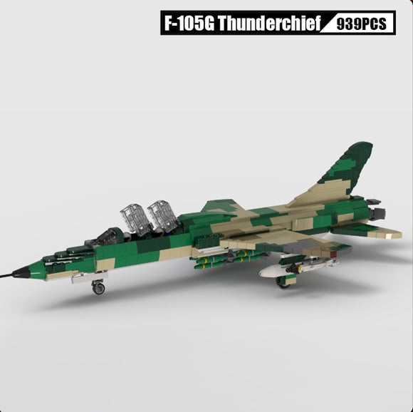 US F-105G Thunderchief fighter bomber jet