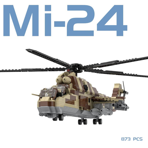 Russian Mil Mi-24 Hind Helicopter