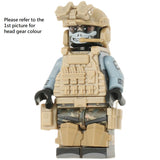 British Special Air Service (SAS) soldier [5] figures [Sand Night vision] -