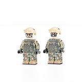 German Army - Kommando Spezialkräfte (KSK) Soldier (Black) [5] figures  w/ weapons -