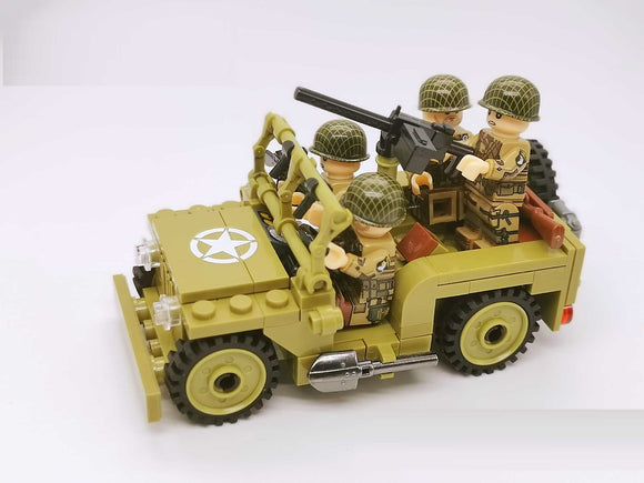 US Willys MB Jeep + 101st Airborne Division