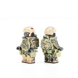 German Army - Kommando Spezialkräfte (KSK) Soldier (Black) [5] figures  w/ weapons -