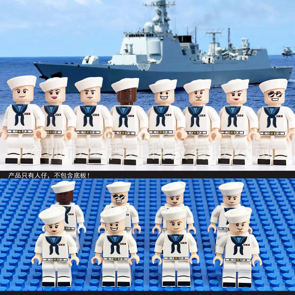 US Navy - Service Dress Soldier - [8] figures