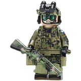 Russian Armed Force - Spetsnaz GRU Soldier [5] figures  w/ weapons -