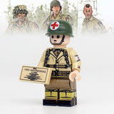 WW2 US Paratrooper Medic soldier - [10] figures -