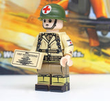 WW2 US Paratrooper Medic soldier - [10] figures -