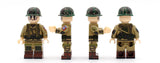 WW2 US Army - 82nd Airborne Division soldier - [10] figures w/ M1919
