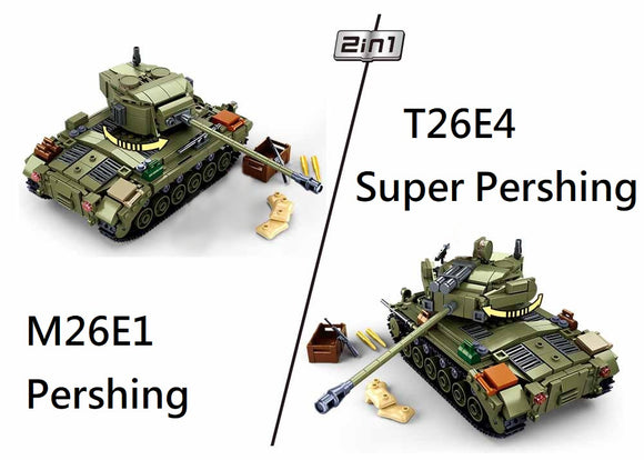 US T26E4 Super Pershing - M26E1 Pershing Tank