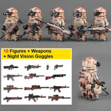 Desert Storm - US Navy Seals Soldier - [10] FIGURES