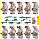 Desert Storm - US Navy Seals Soldier - [10] FIGURES