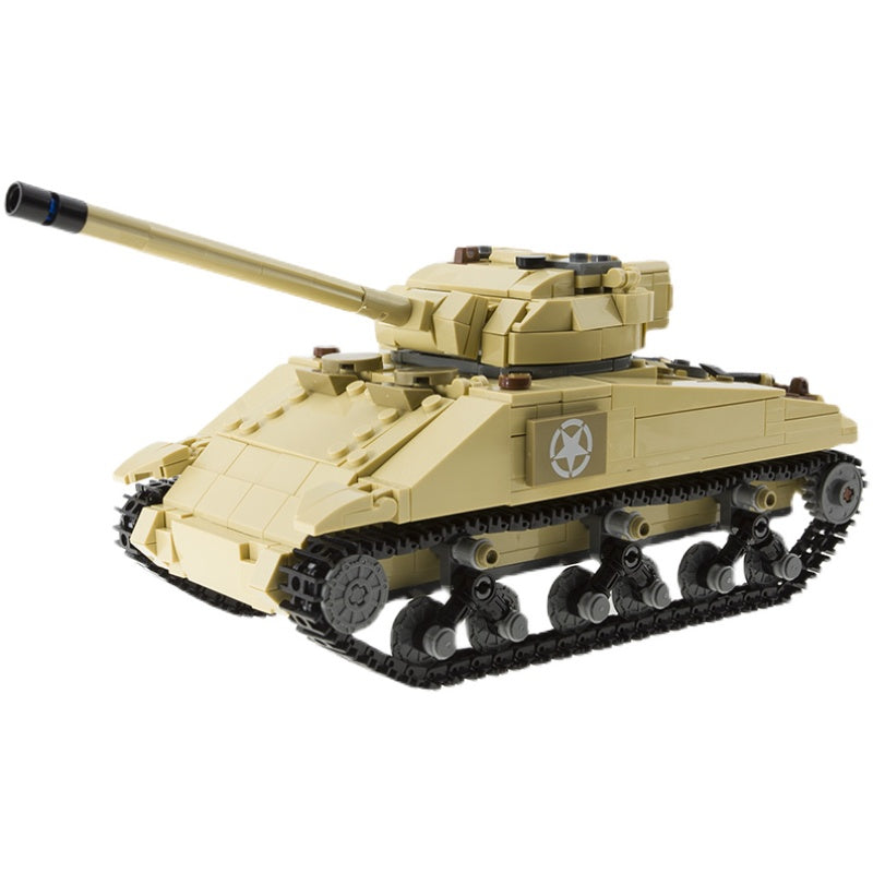 British M4 Sherman tank (North Africa) – SdKfzbrick