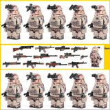 Desert Storm - US Navy Seals Soldier - [10] FIGURES