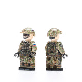 Russian KGB / FSB - Alpha Group (Alfa) Soldier (Black) [5] figures  w/ weapons -