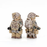 US Army - Navy Seal (Demon Hunter) Soldier [5] figures  w/ weapons -