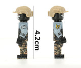 British Special Air Service (SAS) soldier [5] figures [Sand Night vision] -