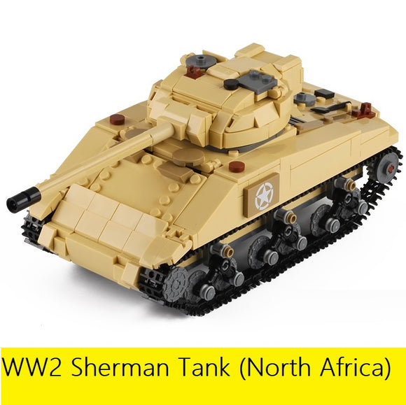 British M4 Sherman tank (North Africa)