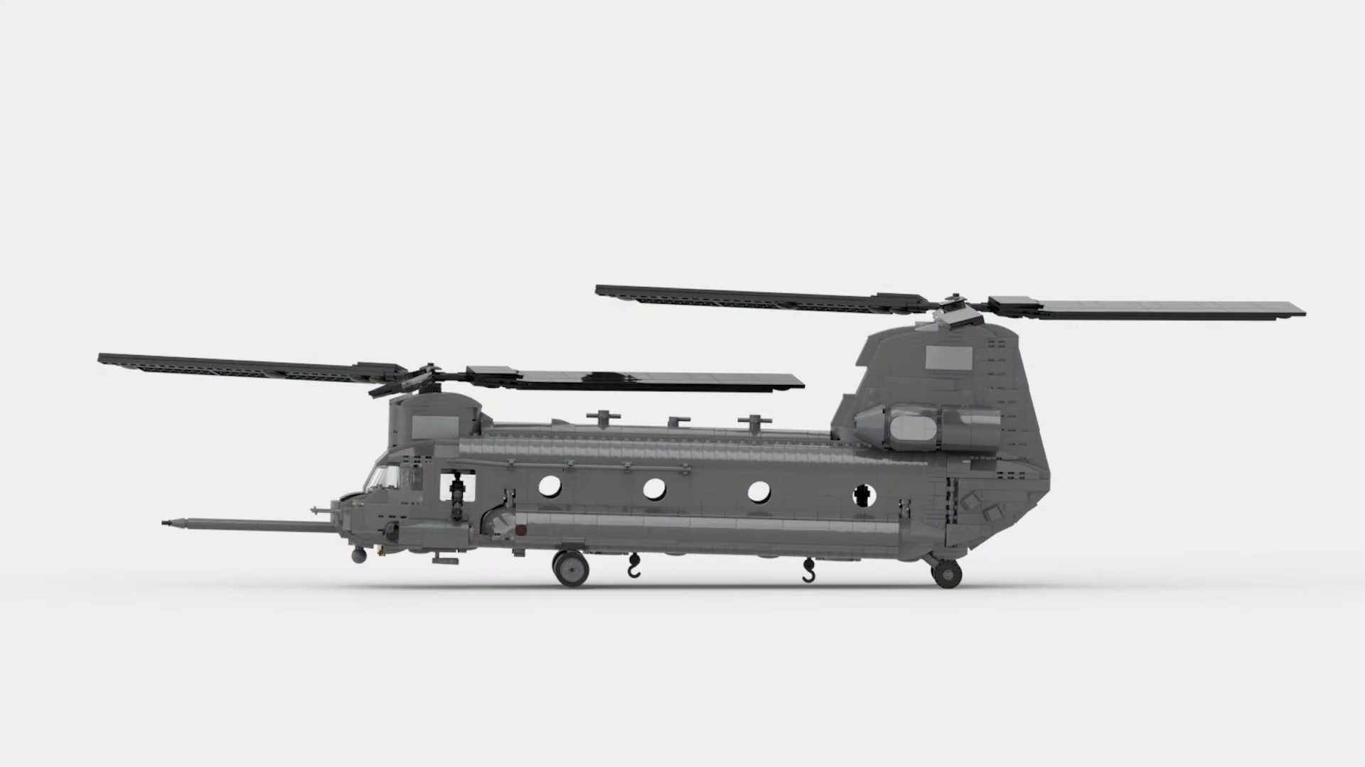 US MH-47G Chinook Special Operations Helicopter – SdKfzbrick