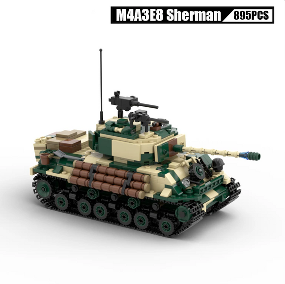 US Medium Tank M4A3E8 Sherman Easy Eight Fury (Camo)