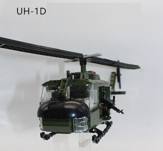 US Bell UH-1 Iroquois Huey helicopter (Green)
