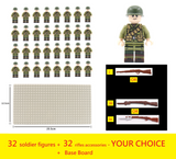 WW2 US Soldier figures (Bulk pack) -